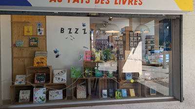 Vitrine sur les insectes