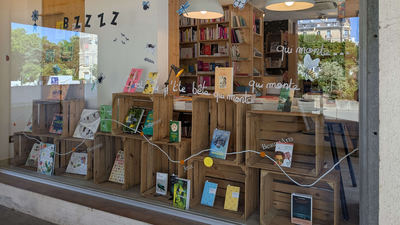 Vitrine sur les insectes